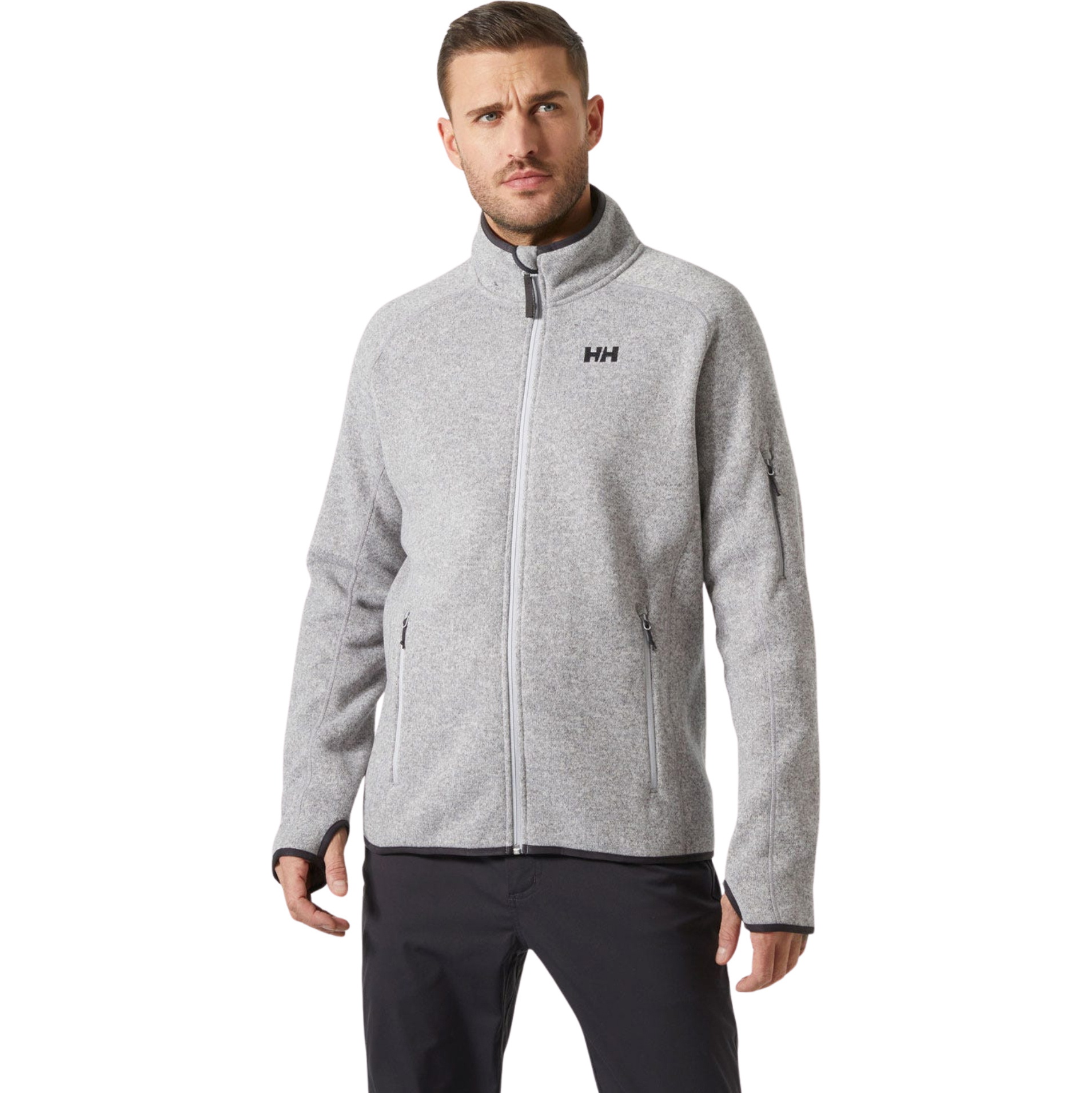 2025 Helly Hansen Männer Varde Fleece Jacke 2.0 49429 - Grey Fog